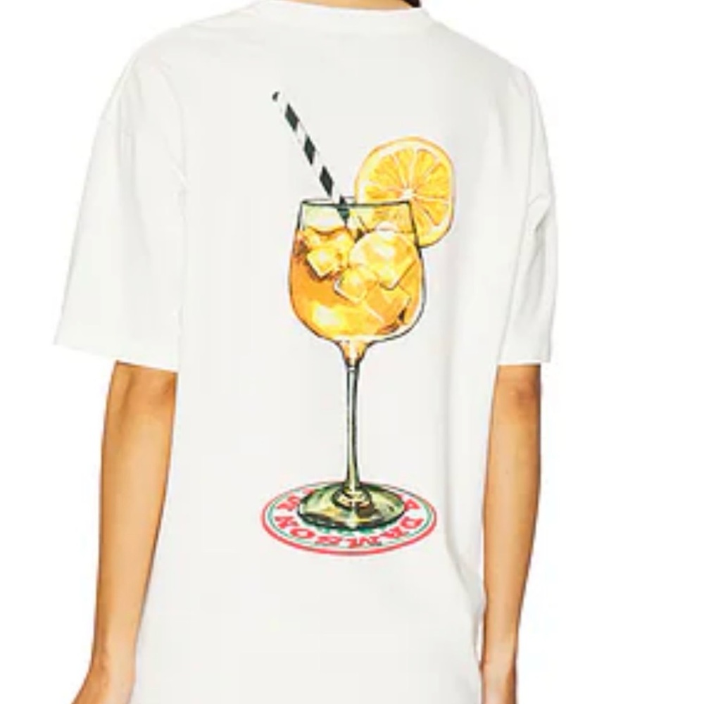 Damson Madder spritz boyfriend tee